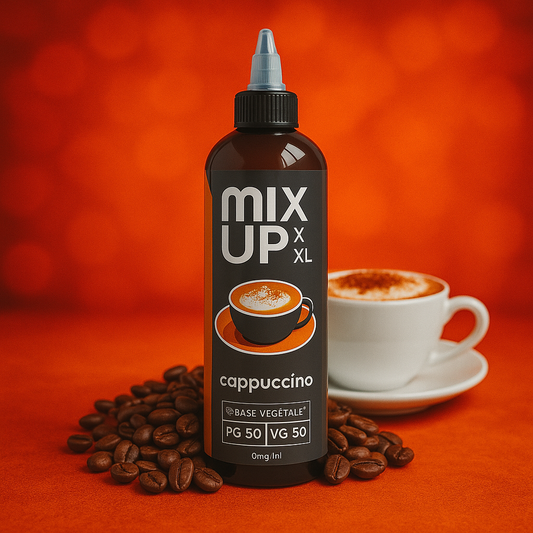 Cappuccino 0mg 1L - MIX’UP XXL.